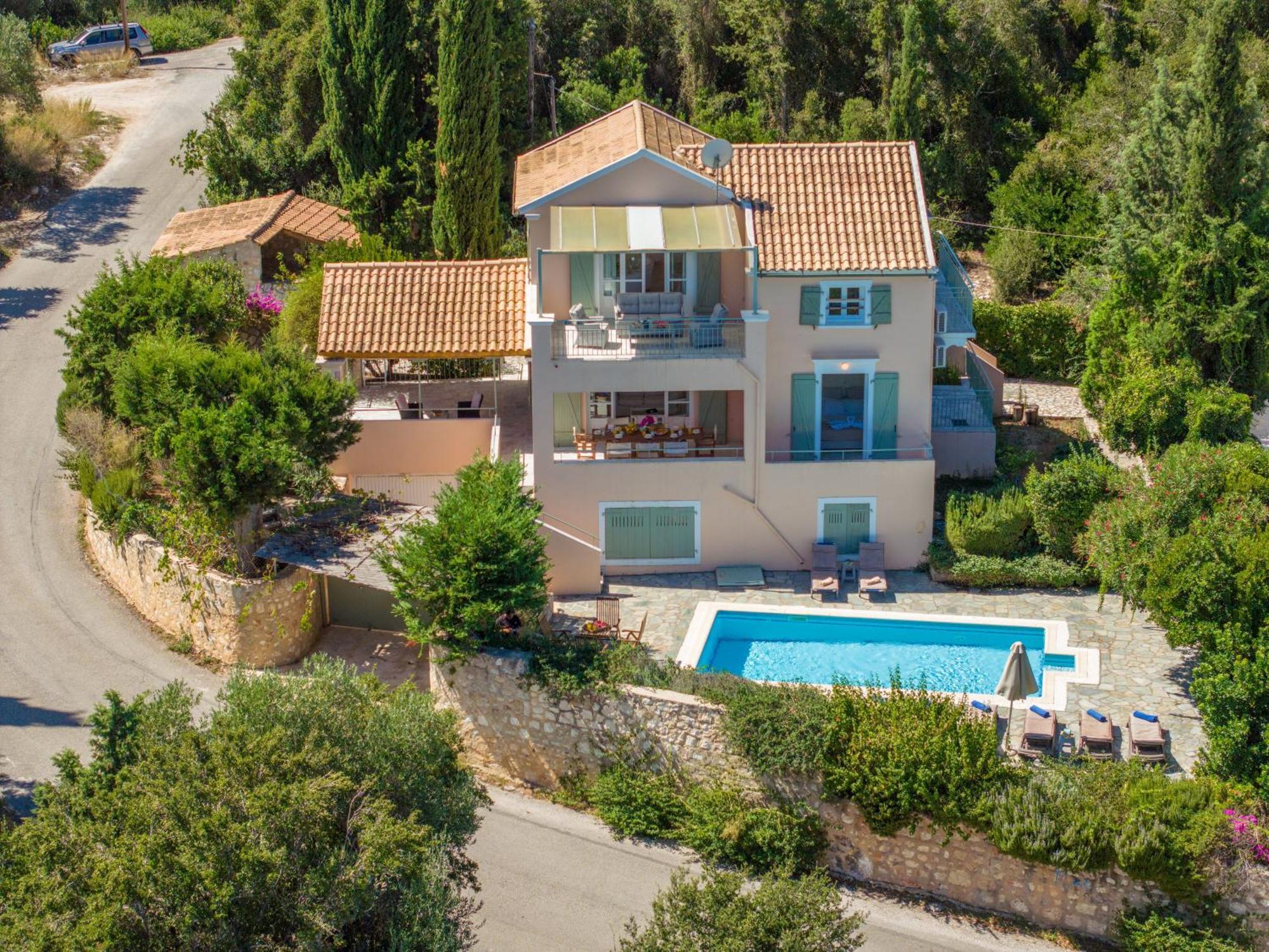 فيلا Garden House, Up To 8Px 1Km From Fiskardo Tselendáta المظهر الخارجي الصورة