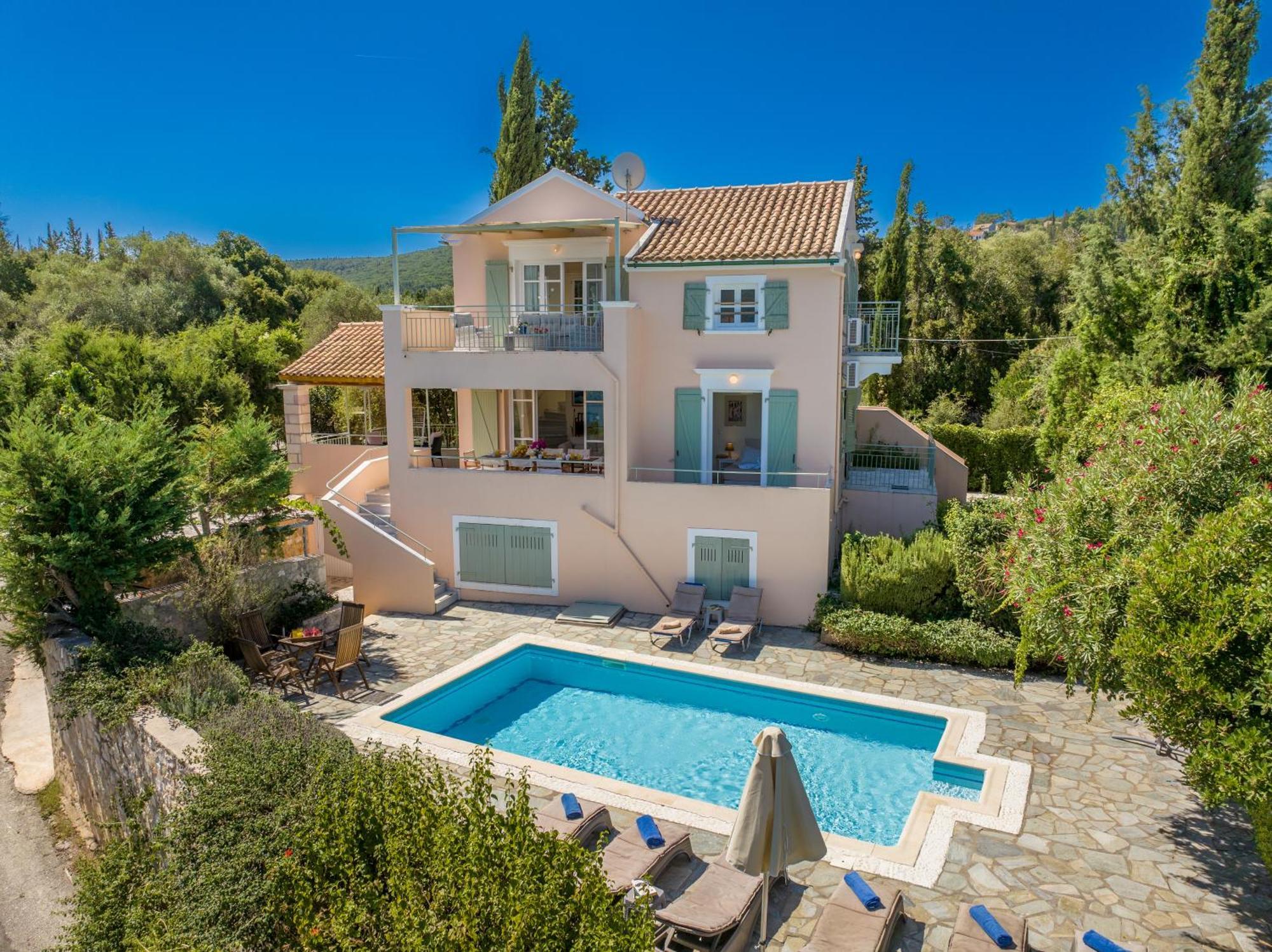 فيلا Garden House, Up To 8Px 1Km From Fiskardo Tselendáta المظهر الخارجي الصورة