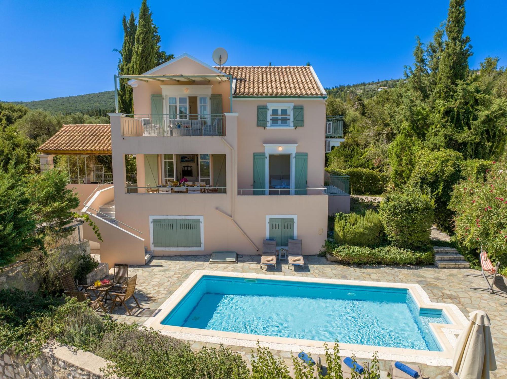 فيلا Garden House, Up To 8Px 1Km From Fiskardo Tselendáta المظهر الخارجي الصورة