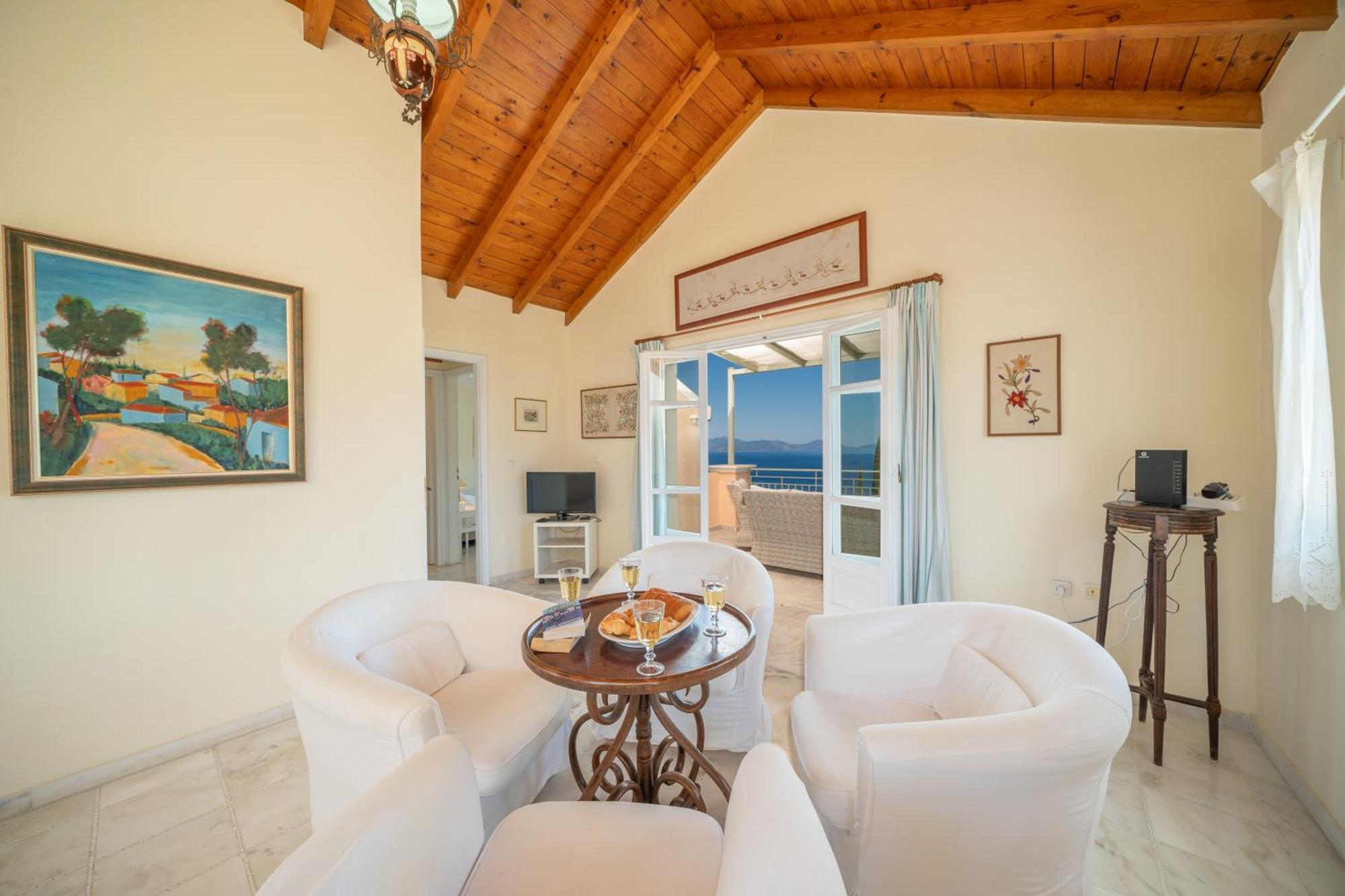 فيلا Garden House, Up To 8Px 1Km From Fiskardo Tselendáta المظهر الخارجي الصورة