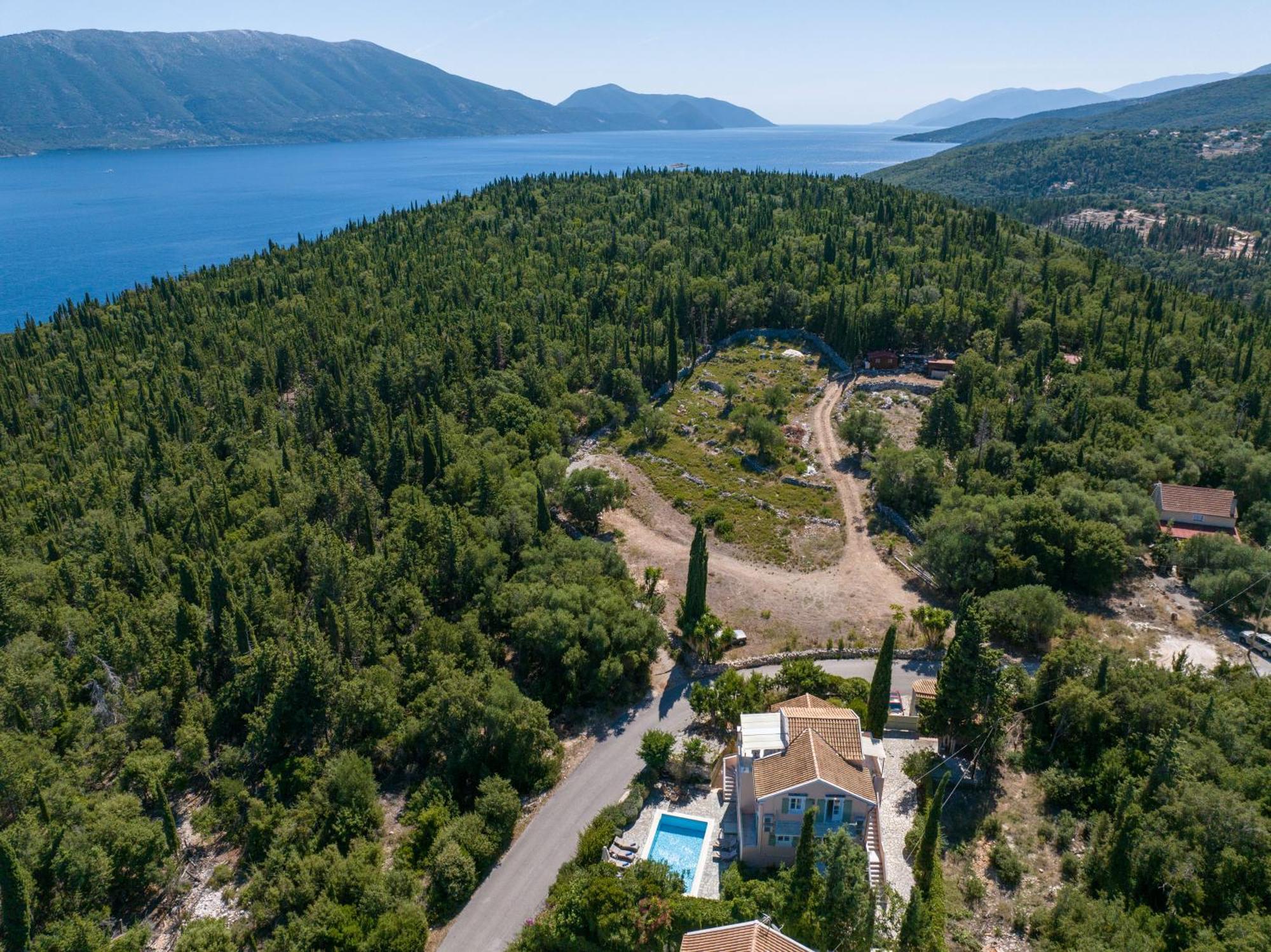 فيلا Garden House, Up To 8Px 1Km From Fiskardo Tselendáta المظهر الخارجي الصورة