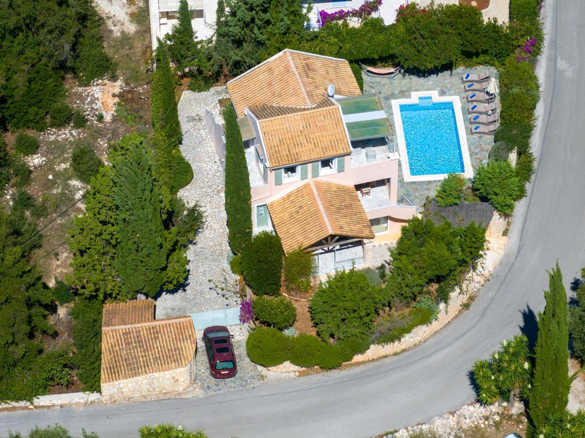 فيلا Garden House, Up To 8Px 1Km From Fiskardo Tselendáta المظهر الخارجي الصورة